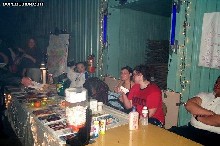 The PartySmart booth at '2001: A Bass Odyssey,' 12/31/2000