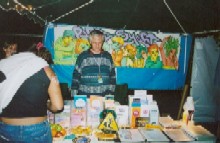 The PartySmart booth at 'Dreamscapes 2005,' 8/27/2005