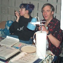 The PartySmart booth at 'Sno-Wonder,' 1/20/2001